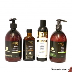 Promotion Tanino Enzymotherapy Belma Kosmetik:Argan Oil100ml,Recovery 250ml, Shampoo 500ml, Mask 500ml,