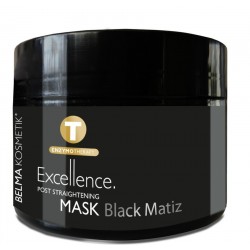 Lot Tanino Splécial Blonde sensibilisé: Shampooing + Mask Excellence Black Matiz + 2 Ampoules Thermique. Belma Kosmetik