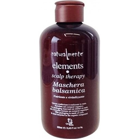 Naturalmente Elements Masque Maschera Balsamica, pour cheveux et cuirs chevelus sensibilises. 250ml