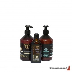 TANINO Promo Ojon Oil Shampooing 500ml+ Mask 500ml+ Ojon Oil 100ml. Idéal pour l'entretien du lissage au Tanin. Belma Kosmetik