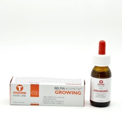 Lot antichute cheveux Tanino Enzymologie Hair care : Hair Loss Shampoing + Stop 01 + Growing 02 + Density 03. Belma Kosmetik