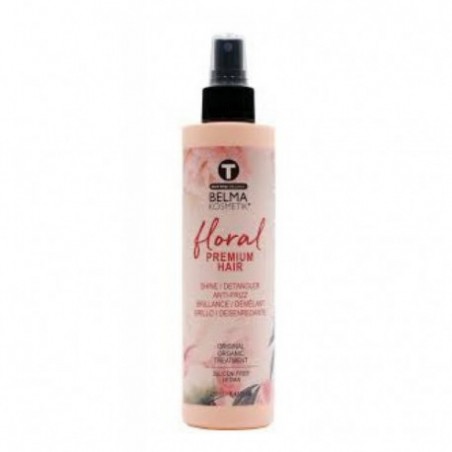 Tanino Floral Premium Hair  Shine Spray anti-frizz , 250ml. Belma Kosmetik