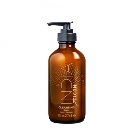 ICON INDIA Shampoing Cleansing Argan et Morenga pour cheveux fins et bouclés. 237ml