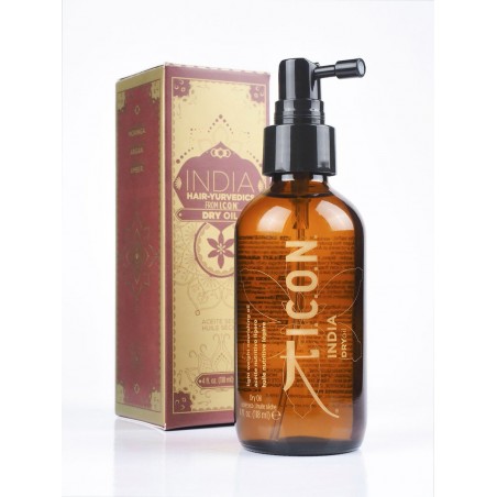 ICON India Dry Argan Oil , com aceites ligeros de Argan y Morenga para cellos finos