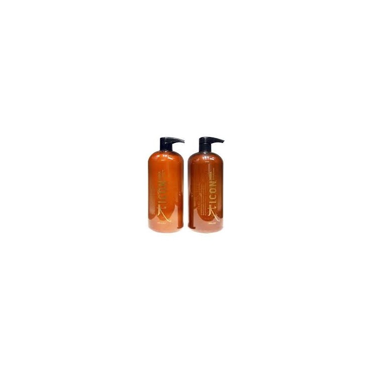 ICON India Shampooing 1000ml, et le conditionneur 1000ml, à l'huile d'Argan et de Morenga ICON India Shampooing 1000ml, et le conditionneur 1000ml, à l'huile d'Argan et de Morenga