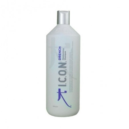 ICON Drench champú hidratante para cabellos dañados y secos 1000ml