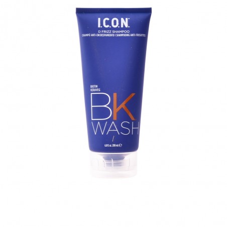 ICON BK Wash  De-Frizzing Shampoo (Biotin Keraveg) 200ml