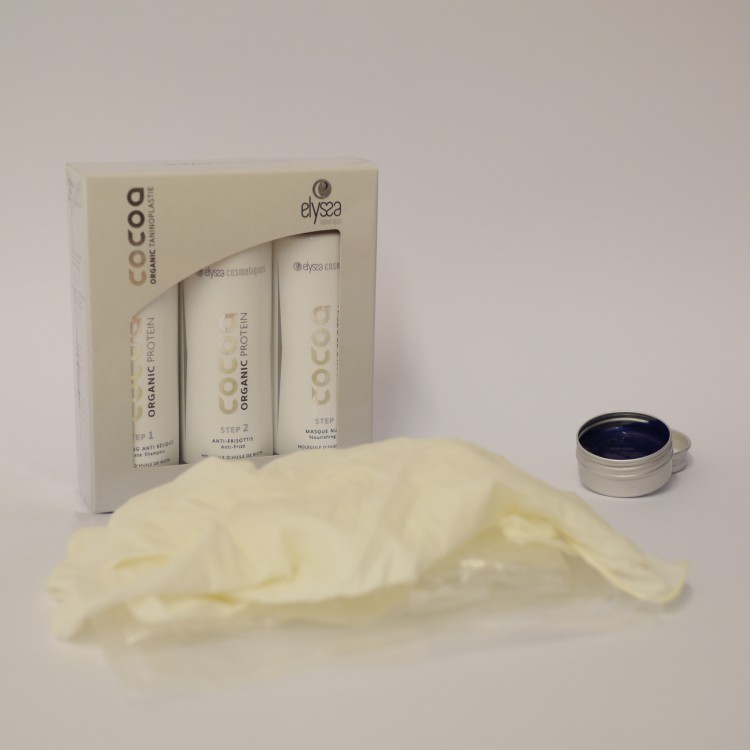 COCOA  ORGANIC kit de lissage au Tanin sans formol( shampooing, soin lissant, et masque)