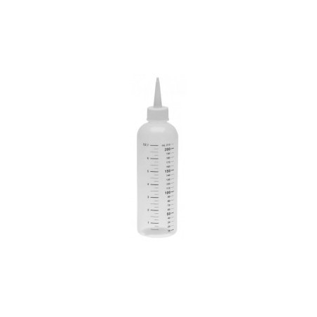 Biberon/ bouteille doseur 200ml pour application lissage ou  couleur.