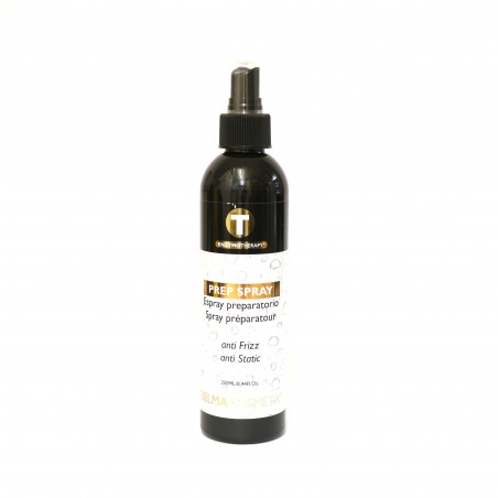TANINO Enzymotherapy Prep Spray  anti frizz, anti statique, non aerosol. Protecteur thermique 250ml. Belma Kosmetik