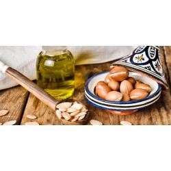 Cosmetique Naturel : Baume à lèvres à l'huile d'Argan Bio et au Beurre de Karité. 15 gr.